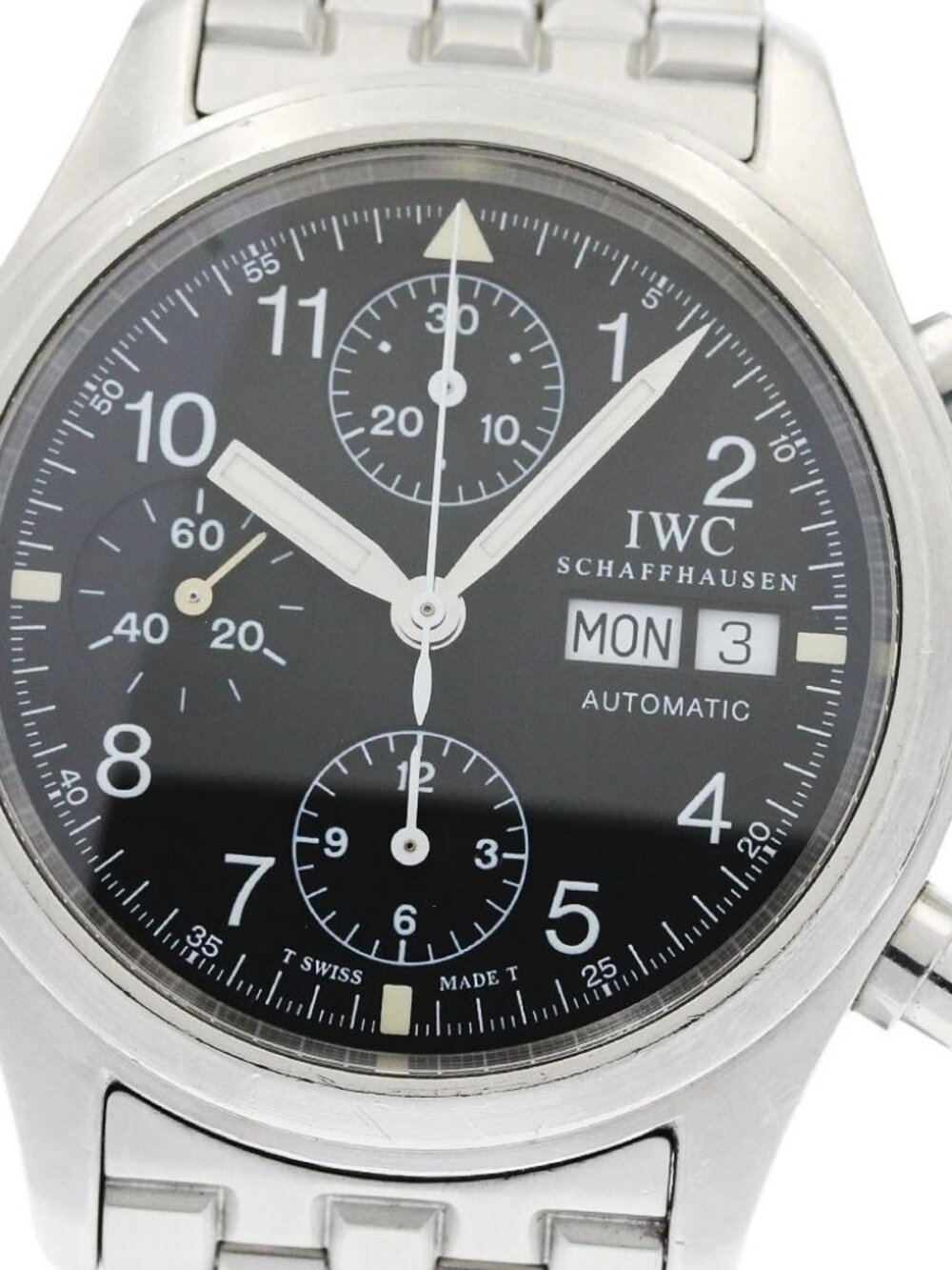 IWC SCHAFFHAUSEN Pilot Freeger IW370607 Chronograph Automatic Men's Watch_958246